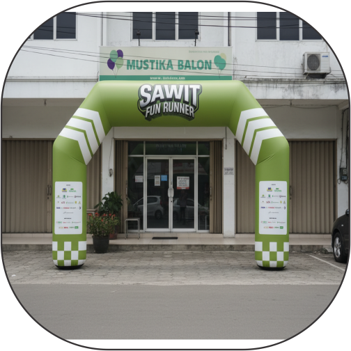 Balon Sawit 1 Balon Run Fun Sawit